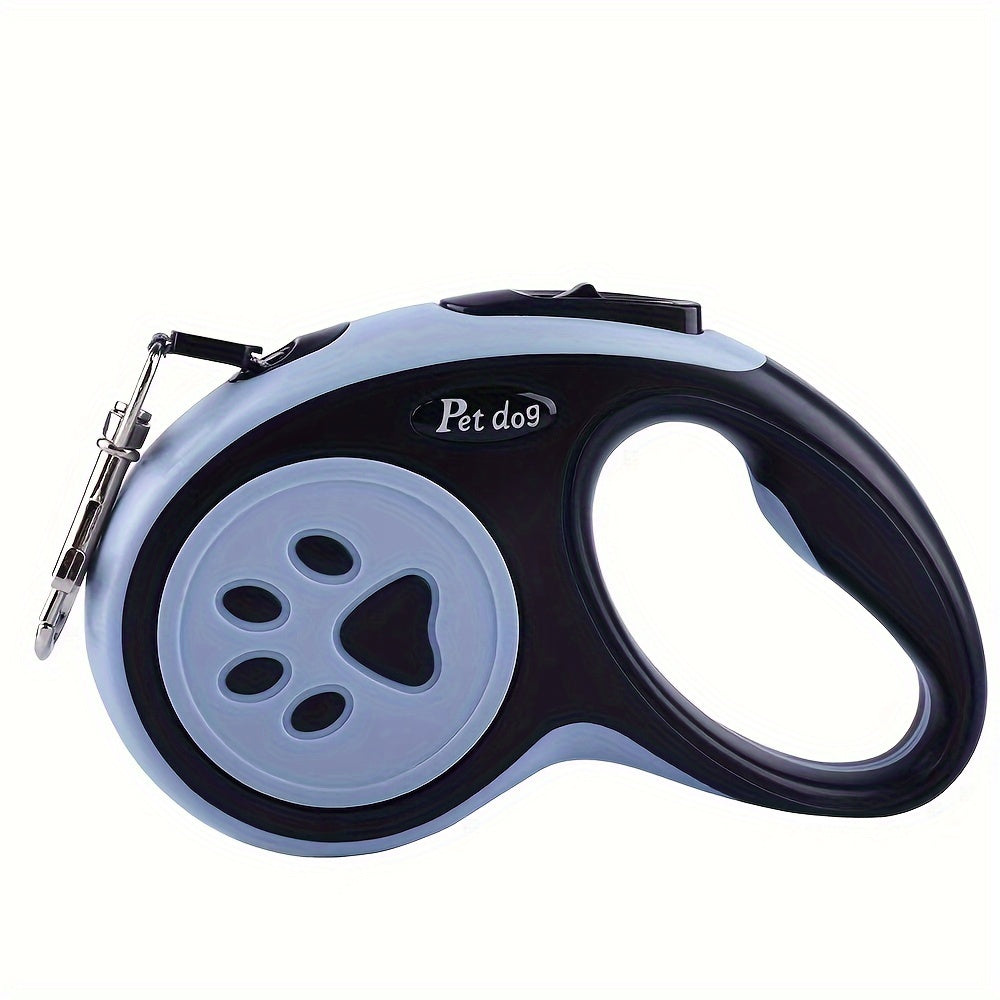 Retractable Dog Leash, Durable Nylon With One-Button Control, Great For Outdoor Walks & Travel With Small And Medium Pets