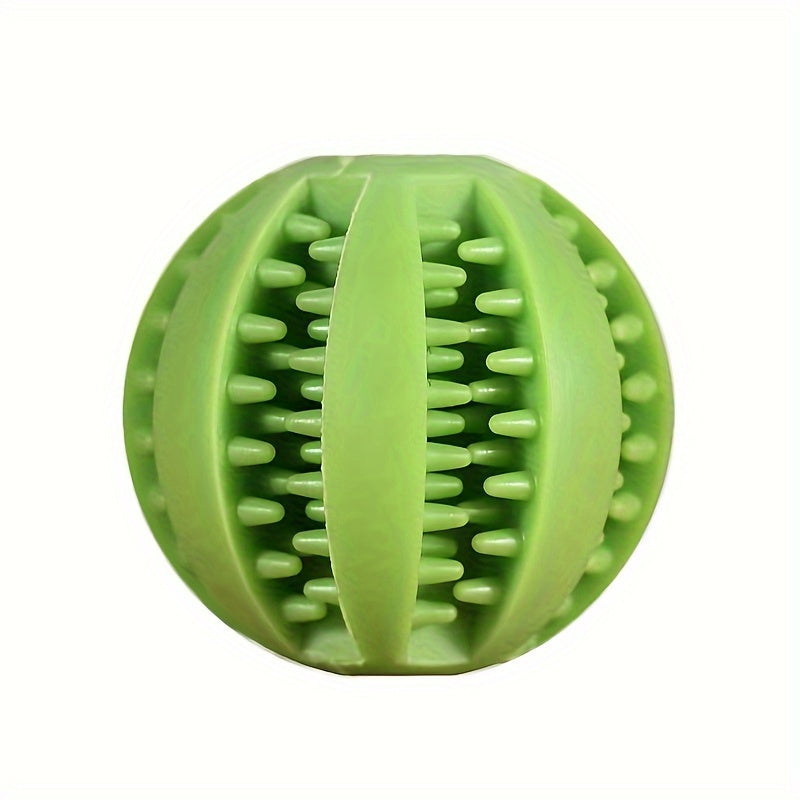 1PC Dog Ball Toys For Small Dogs Interactive Elasticity Puppy Chew Toy Tooth Cleaning Rubber Food Ball Toy Pet Stuff Accessories